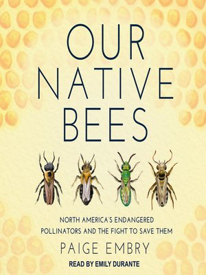 cover image of Our Native Bees